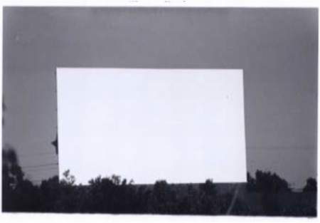 Galaxy Drive-In Theatre - Screen April 1966
